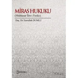 Miras Hukuku - Emrullah Dumlu - Fenomen Yayıncılık