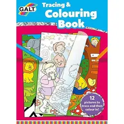 Tracing and Colouring Book - Galt