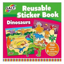 Reusable Sticker Books- Dinosaurs - Galt