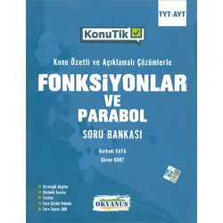 TYT AYT KonuTik Fonksiyonlar Ve Parabol Soru Bankası Okyanus Yayınları