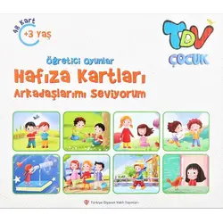 Öğretici Oyunlar Hafıza Kartları Arkadaşlarımı Seviyorum Türkiye Diyanet Vakfı Yayınları