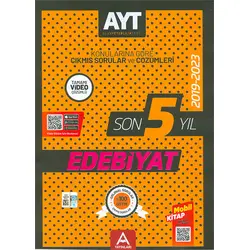 Son 5 Yılın Çıkmış AYT Edebiyat Soruları 2019-2023 A Yayınları