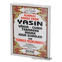 006 Yasin-i Şerif Satıraltı Türkçe Mealli - Cep Boy