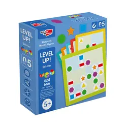 LevelUp! 5 Şekiller Sudoku Dikkat Atölyesi Yayınları