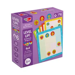 LevelUp! 6 Robotlarla Bölgesel Sudoku Dikkat Atölyesi Yayınları