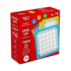 LevelUp! 10 Apartman Sudoku Dikkat Atölyesi Yayınları