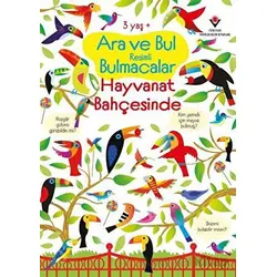 Hayvanat Bahçesinde Ara ve Bul Resimli Bulmacalar - Gareth Lucas - TÜBİTAK Yayınları