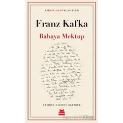 Babaya Mektup - Franz Kafka - Kırmızı Kedi Yayınevi