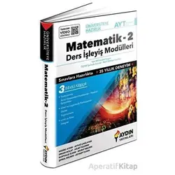 AYT Matematik Ders İşleyiş Modülleri 2. Kitap Aydın Yayınları