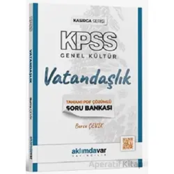 KPSS Kasırga Serisi Vatandaşlık Soru Bankası Aklımdavar Yayıncılık