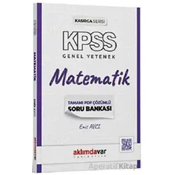 KPSS Kasırga Serisi Matematik Soru Bankası Aklımdavar Yayıncılık