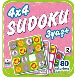 4x4 Sudoku (2) - Kolektif - Pötikare Yayıncılık