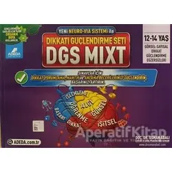 Adeda DGS MIXT Dikkati Güçlendirme Seti 12-14 Yaş - Osman Abalı - Adeda Yayınları