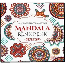 Mandala Renk Renk Desenler - Kolektif - Evrensel İletişim Yayınları