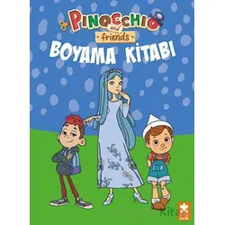Pinocchio and Friends - Boyama Kitabı 1 - Kolektif - Eksik Parça Yayınları