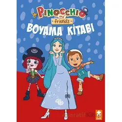 Pinocchio and Friends - Boyama Kitabı 2 - Kolektif - Eksik Parça Yayınları