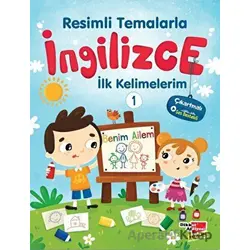 Resimli Temalarla İngilizce İlk Kelimelerim 1 - Benim Ailem - Kolektif - Dikkat Atölyesi Yayınları