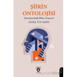 Şiirin Ontolojisi - Arda Cevahir - Dorlion Yayınları