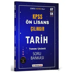 KPSS Ön Lisans Çilingir Tarih Tamamı Çözümlü Soru Bankası - Kolektif - Dijital Hoca