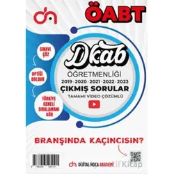 ÖABT DKAB Son Beş Yıl Çıkmış Sorular Tamamı Video Çözümlü - Kolektif - Dijital Hoca