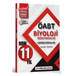 ÖABT Biyoloji Son 11 Yıl Orijinal Çıkmış Sınav Soruları Video Çözümlü - Kolektif - Dijital Hoca
