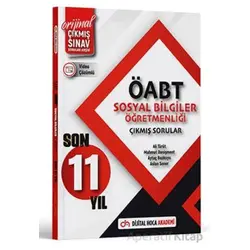 ÖABT Sosyal Bilgiler Öğretmenliği Son 11 Yıl Orijinal Çıkmış Sınav Soruları Video Çözümlü