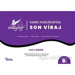 Kamu Hukukunda Son Viraj - Metin Kaya - Temsil Kitap