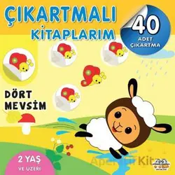 Çıkartmalı Kitaplarım - Dört Mevsim - Kolektif - 0-6 Yaş Yayınları