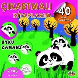 Çıkartmalı Kitaplarım - Uyku Zamanı - Kolektif - 0-6 Yaş Yayınları