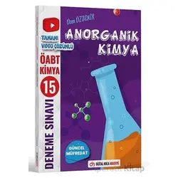 KPSS ÖABT Anorganik Kimya Video Çözümlü 15 Branş Deneme - Ozan Özdemir - Dijital Hoca