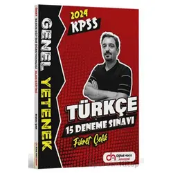 KPSS Genel Yetenek Türkçe QR Çözümlü 15 Deneme - Fikret Çelik - Dijital Hoca
