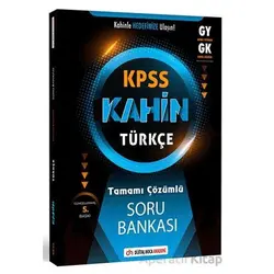 Genel Yetenek Kahin Türkçe Tamamı Çözümlü Soru Bankası - Kolektif - Dijital Hoca