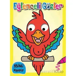 Eğlenceli Gözler – Sevimli Hayvanlar - Kolektif - 0-6 Yaş Yayınları