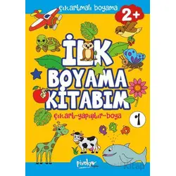 Çıkartmalı İlk Boyama Kitabım - 1 (2+ Yaş) - Buçe Dayı - Pinokyo Yayınları