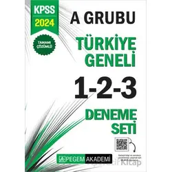 2024 KPSS A Grubu Tamamı Çözümlü Türkiye Geneli 1-2-3 (3lü Deneme Seti)