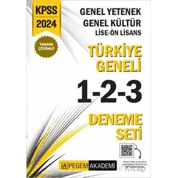 2024 KPSS Genel Yetenek Genel Kültür Lise-Ön Lisans Tamamı Çözümlü Türkiye Geneli Tamamı Çözümlü 1-2