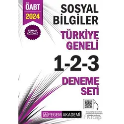 2024 KPSS ÖABT Sosyal Bilgiler Tamamı Çözümlü Türkiye Geneli 1-2-3 (3lü Deneme Seti)
