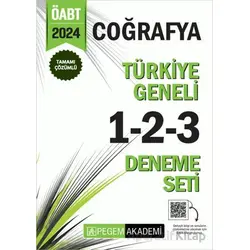 2024 KPSS ÖABT Coğrafya Tamamı Çözümlü Türkiye Geneli 1-2-3 (3lü Deneme Seti)