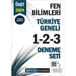 2024 KPSS ÖABT Fen Bilimleri Tamamı Çözümlü Türkiye Geneli 1-2-3 (3lü Deneme Seti)