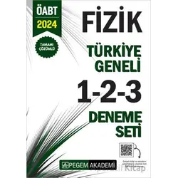 2024 KPSS ÖABT Fizik Tamamı Çözümlü Türkiye Geneli 1-2-3 (3lü Deneme Seti)