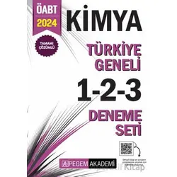 2024 KPSS ÖABT Kimya Tamamı Çözümlü Türkiye Geneli 1-2-3 (3lü Deneme Seti)