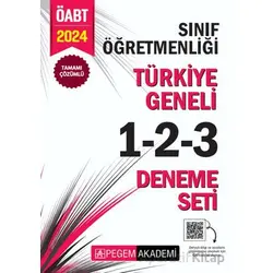 2024 KPSS ÖABT Sınıf Öğretmenliği Tamamı Çözümlü Türkiye Geneli 1-2-3 (3lü Deneme Seti)