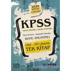 2020 Sınav Ustası KPSS Tüm Dersler Çözümlü Sorular Konu Anlatımı - Kolektif - Derin Yayınları