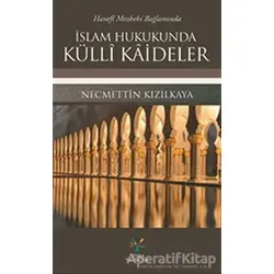 Hanefi Mezhebi Bağlamında İslam Hukukunda Külli Kaideler - Necmettin Kızılkaya - Litera Yayıncılık