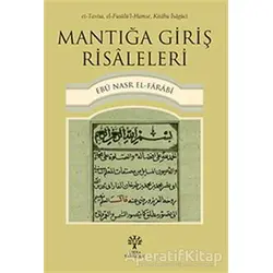 Mantığa Giriş Risaleleri - Farabi - Litera Yayıncılık