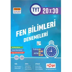 TYT Fen Bilimleri Video Çözümlü 20x30 Branş Deneme Nego Yayınları
