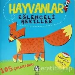 Hayvanlar - Eğlenceli Şekiller Orman - Kolektif - Çakıl Yayınları