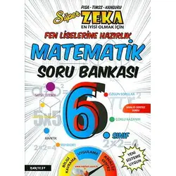 Nartest 6.Sınıf Süper Zeka Matematik Soru Bankası