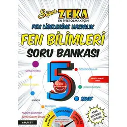 Nartest 5.Sınıf Süper Zeka Fen Bilimleri Soru Bankası