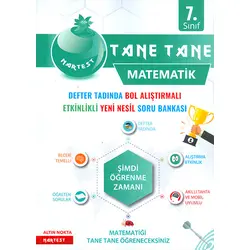 7.Sınıf Matematik Defter Tadında Soru Bankası Nartest Yayınevi